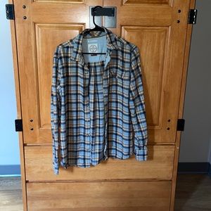 Fat face orange and grey flannel